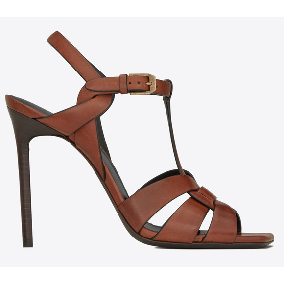 Saint Laurent Brown Heels - Picture 3 of 12